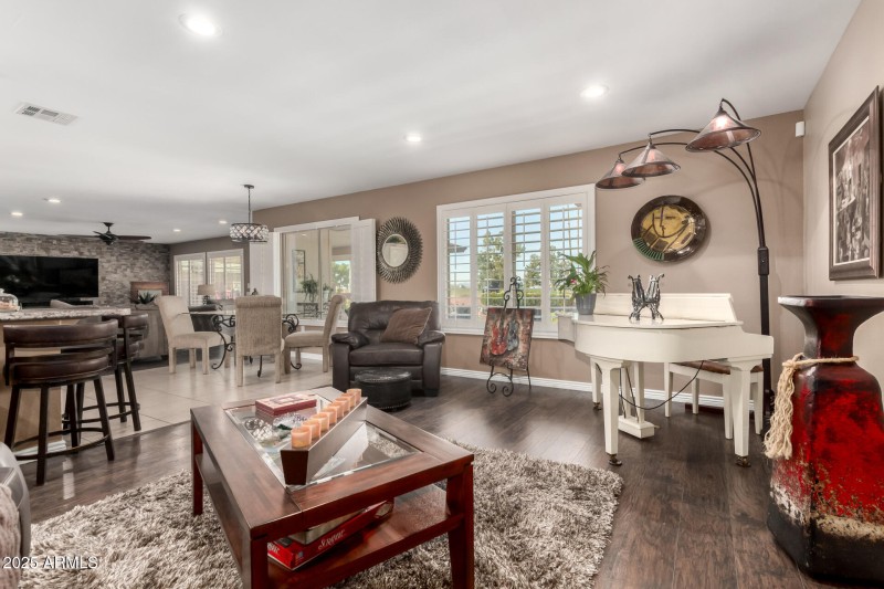 Open floor plan