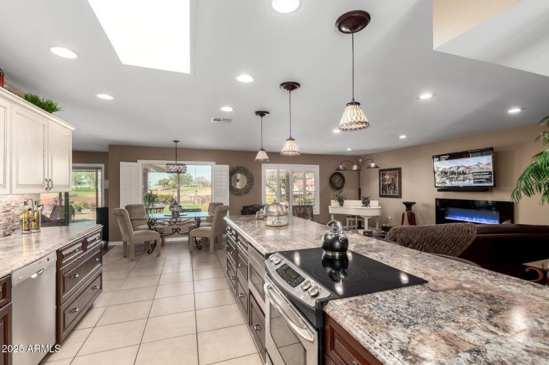 Room for gathering in the kitchen