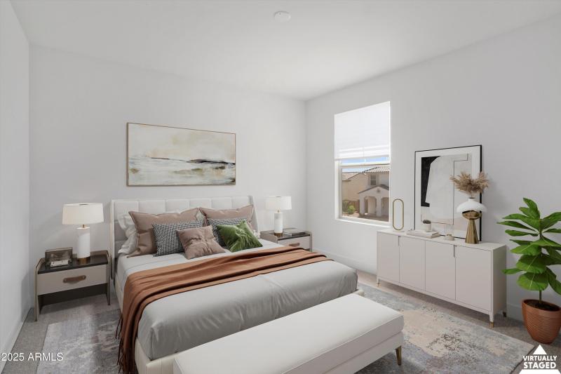 Bedroom 2 - Virtually Staged