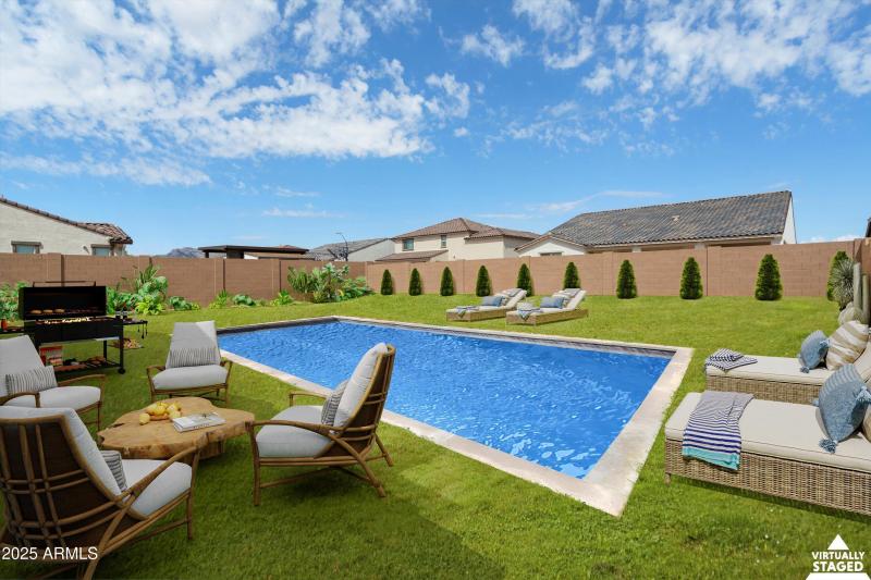 Backyard - Virtually Staged