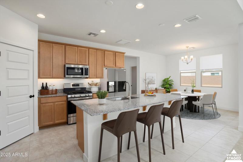 Kitchen - Virtually Staged