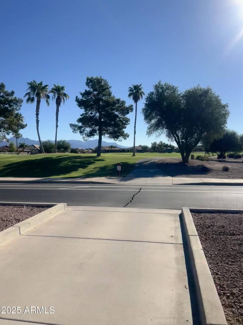 Golf Cart path