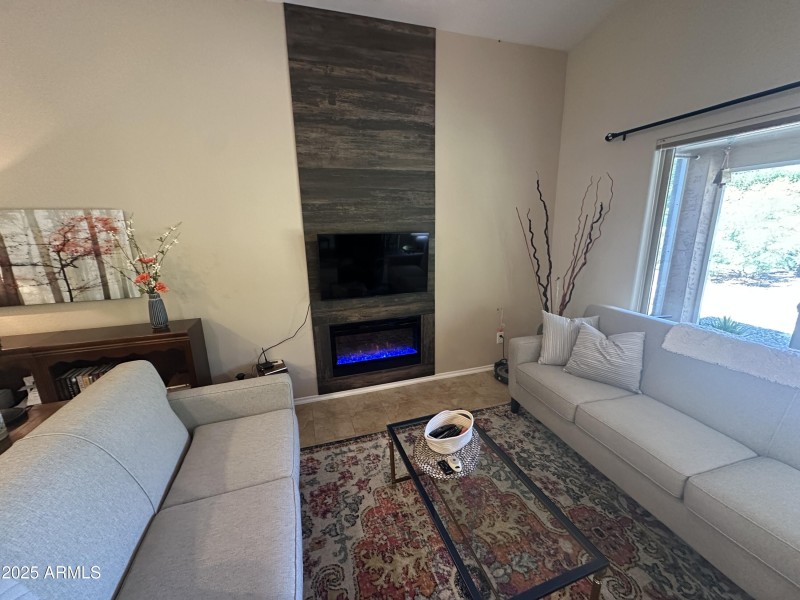 Feature Wall With Fireplace