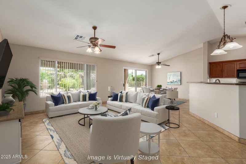 Family Room and Dining Room