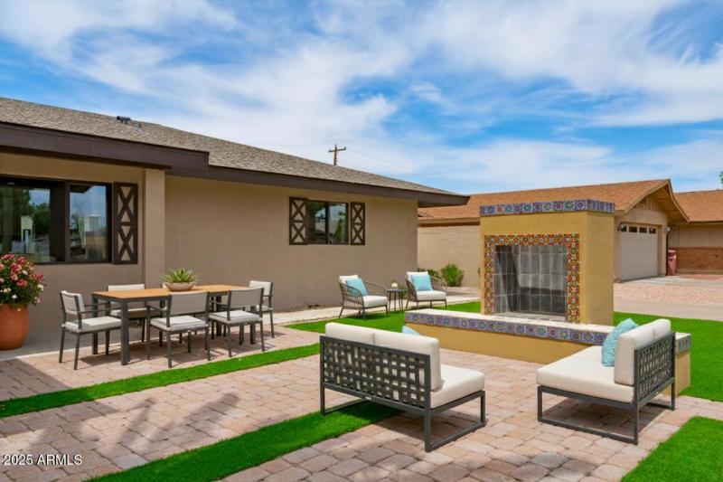 Front Fireplace View