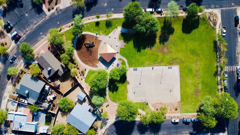 park aeriel view