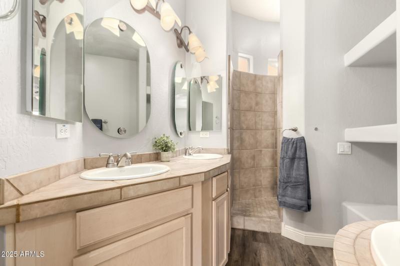 Master bathroom
