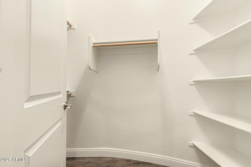 Master closet