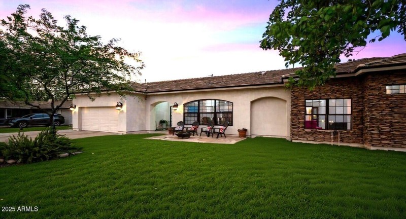 Virtual grass front