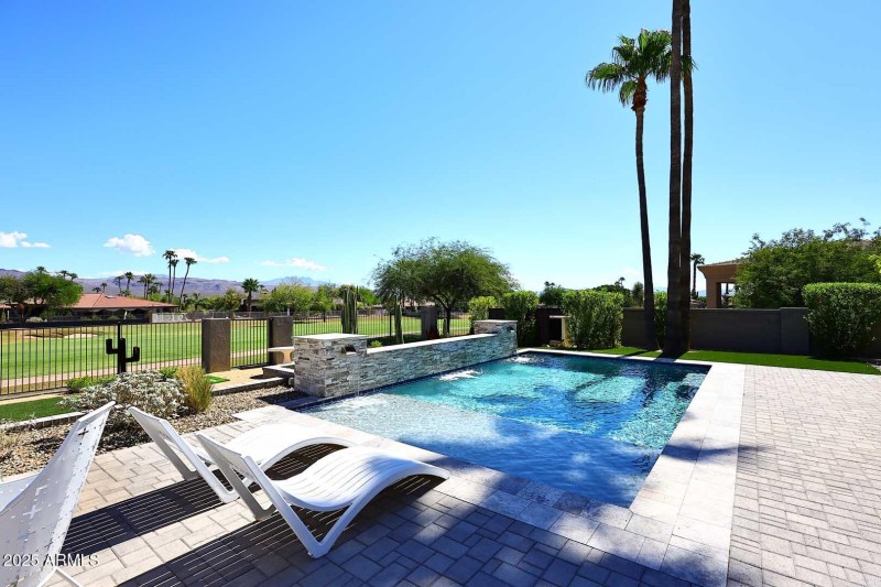 Pool-Golf Course View