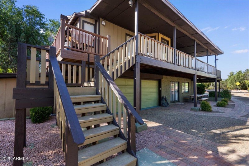 Rear Patio / Access to Wrap Around Deck