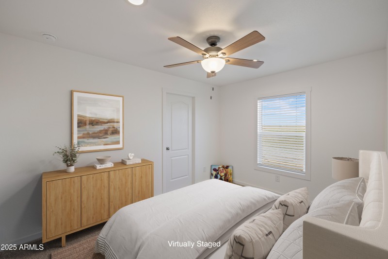 Guest Bedroom #2--virtually staged