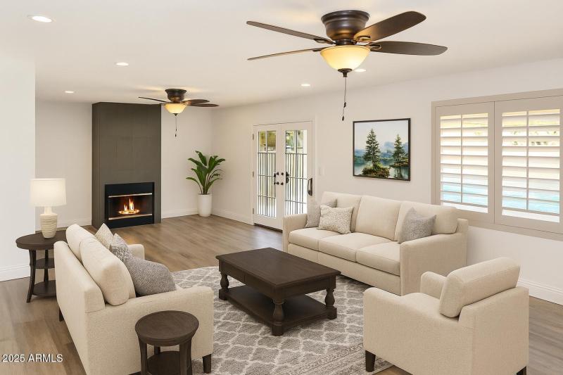 fireplace room