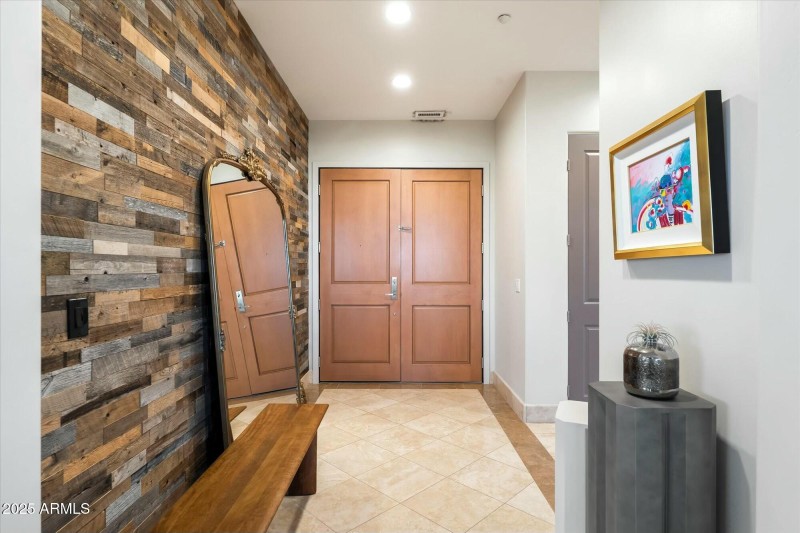 Double door entry!