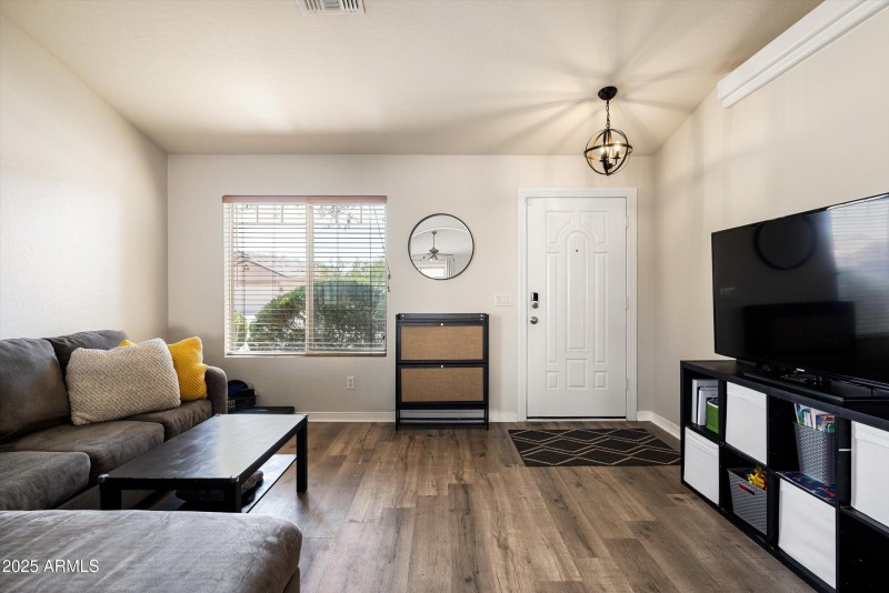 Foyer & Living Room