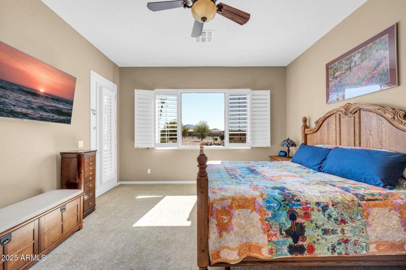 Plantation Shutter's through out