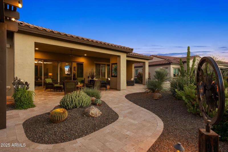 View to patio