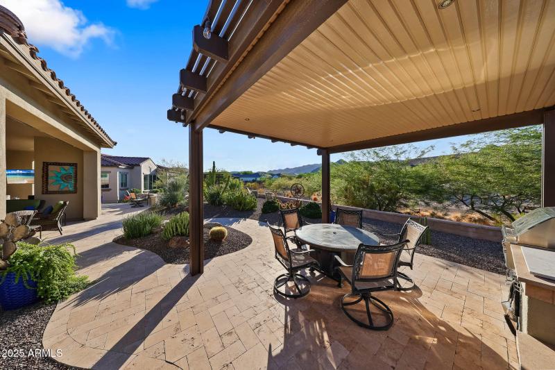 Views from Covered Pergola