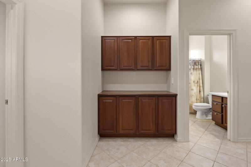 Linen/Storage Area in Guest Quarters