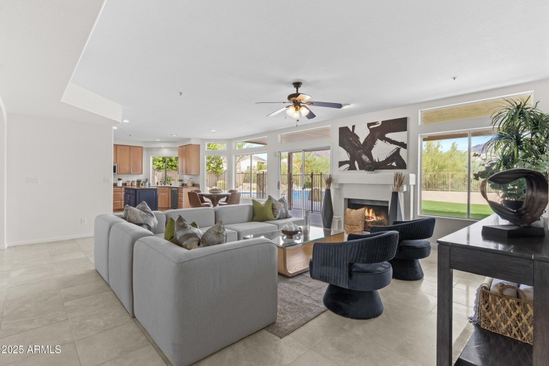 Family Room to Kitchen