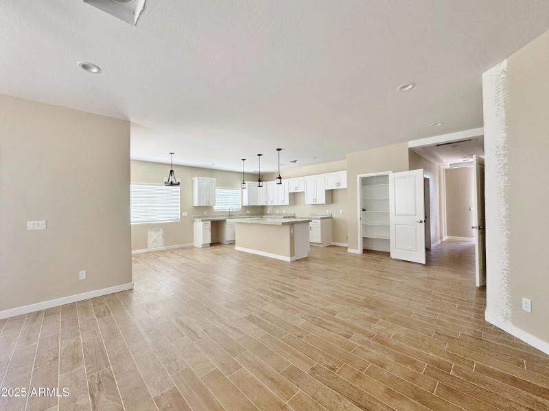 Great room looking towards kitchen