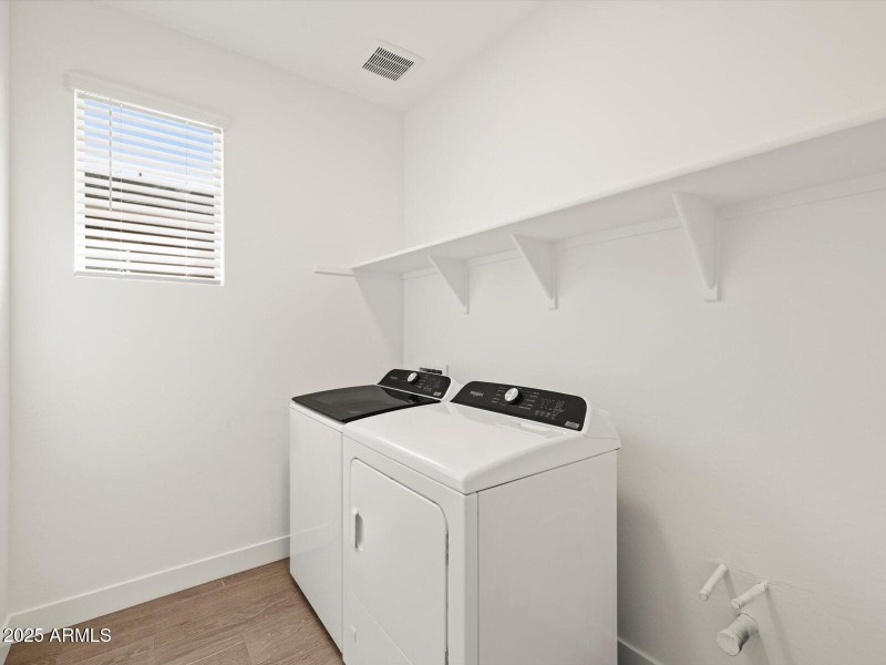 Included Washer & Dryer