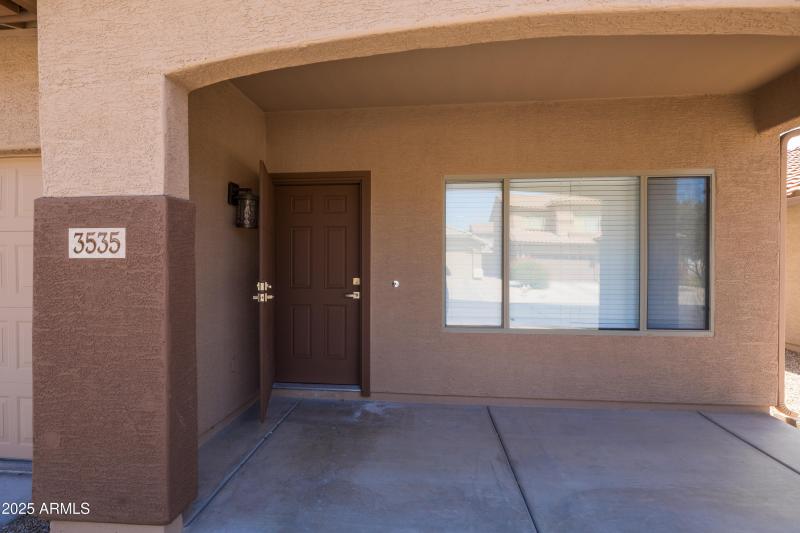 Front Covered Patio