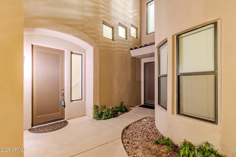 Courtyard Entry