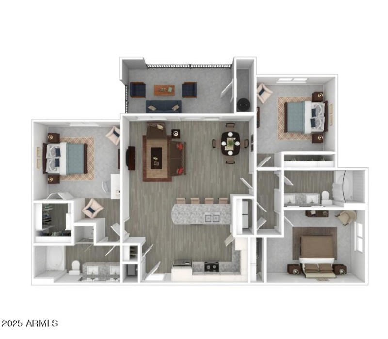 3 Bedroom Floorplan