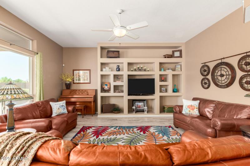 Spacious Family Room for Entertaining