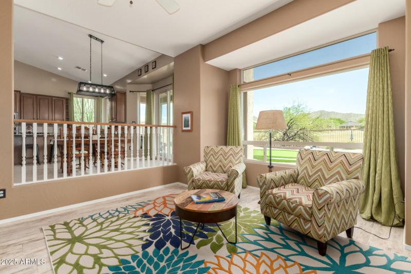 Extended Family Room Area