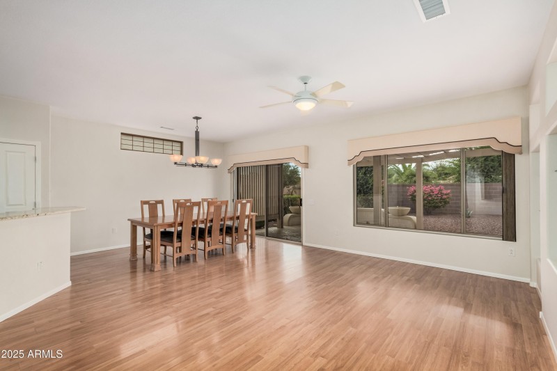 Red Rock Family Dining Area