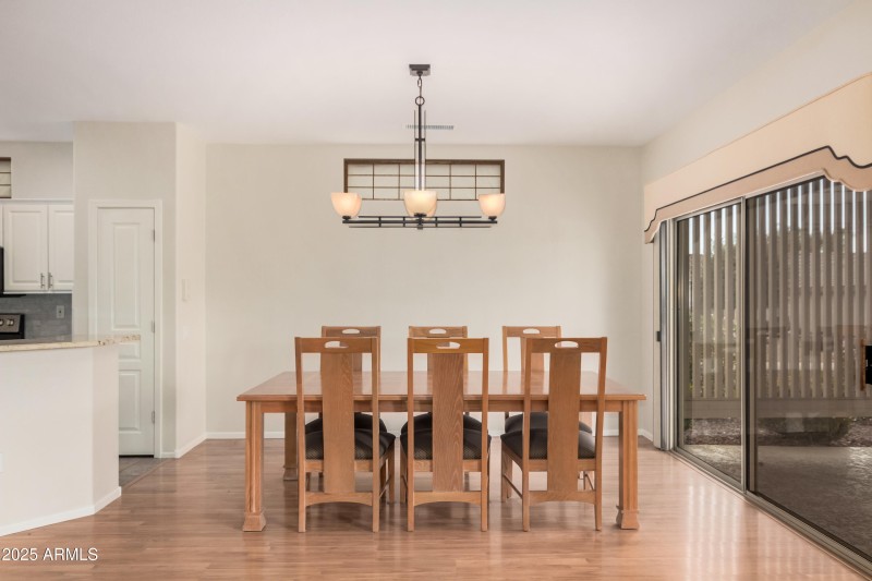 Red Rock Dining Area