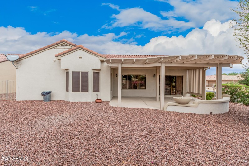 Red Rock Backyard Patio