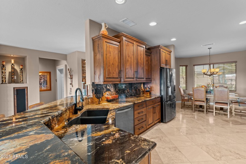 Highly upgraded granite