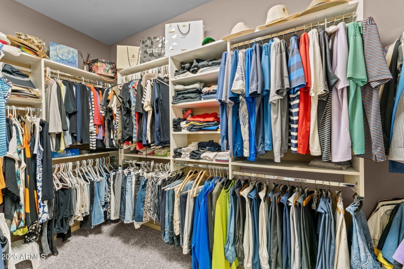Large walk-in closet