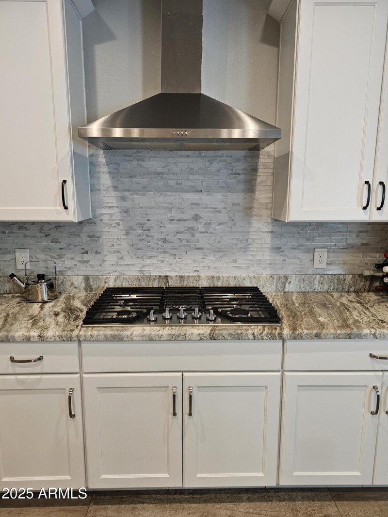 Gas stovetop