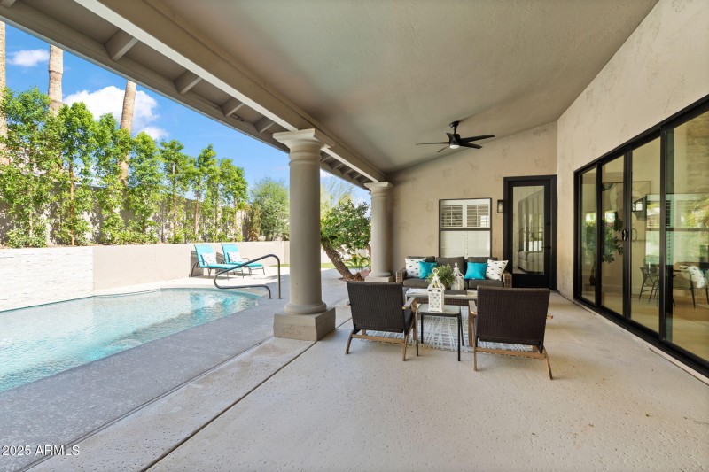 Large Covered Patio