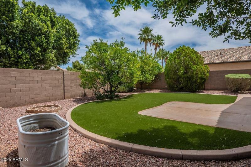 Luxurious North Facing Back Yard