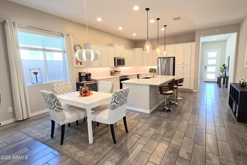 Dining and Kitchen Spaces