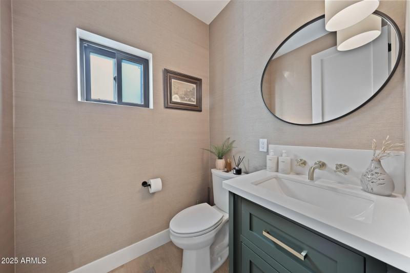 Half bath downstairs