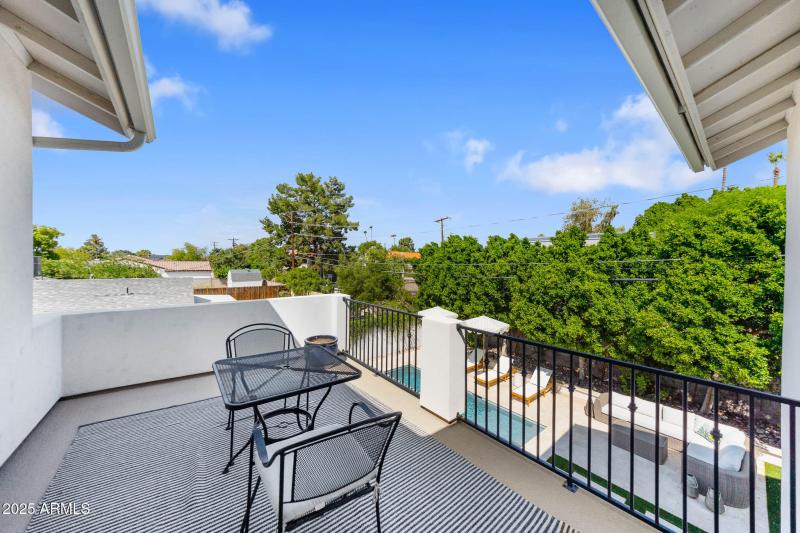 Views from upstairs deck