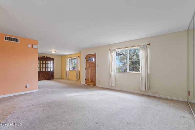 Living room view