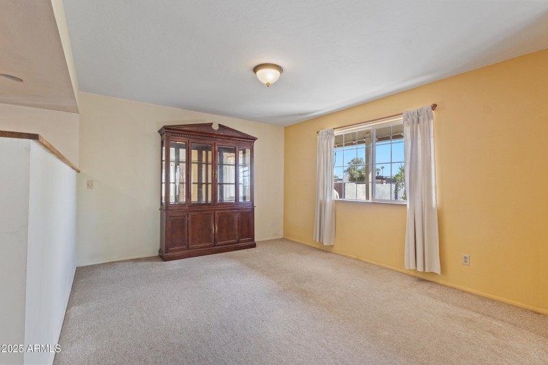 Formal dining area