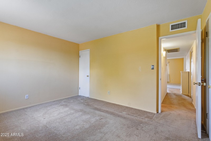 Primary Bedroom/Hallway view