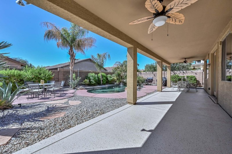 Covered Patio-Backyard