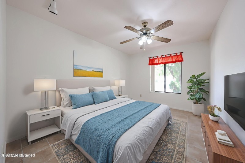 Virtually Staged Bedroom 3