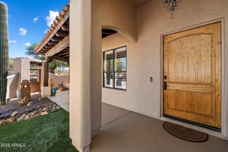 Private Front Courtyard