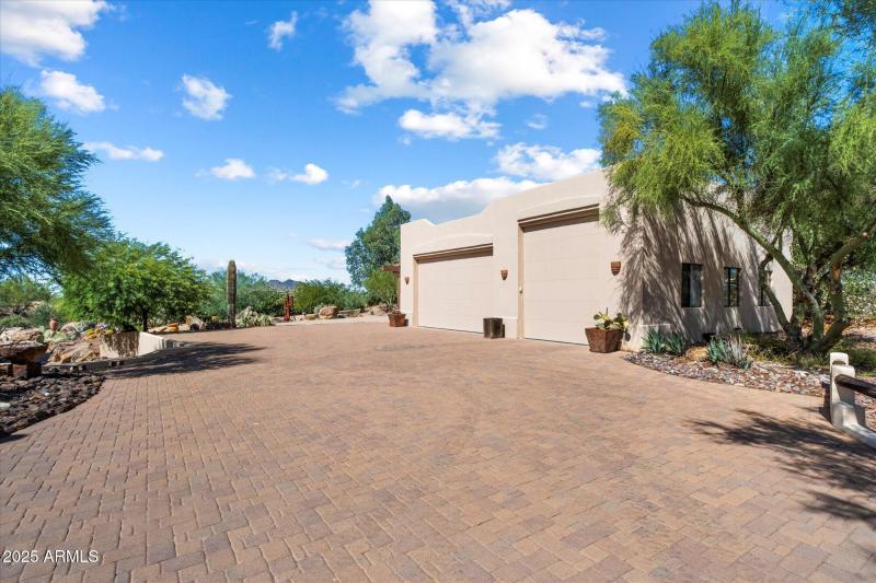 Large RV garage-block construction