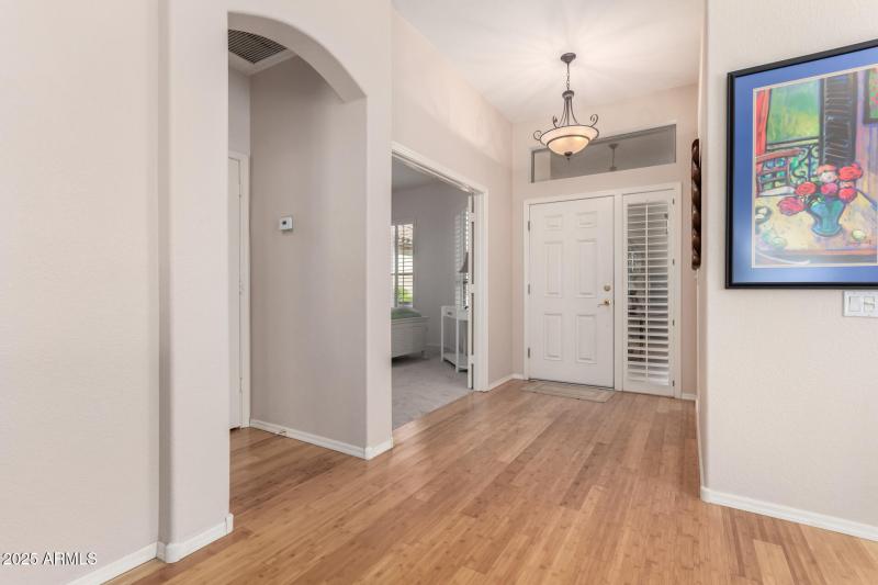 Entry hallway